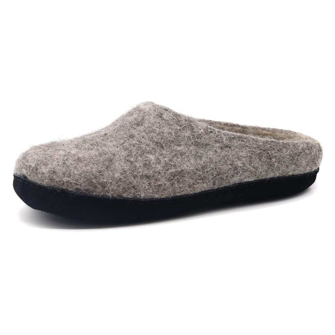 Womens Astoria Noir Wool House Slippers - Paranoid Ranch