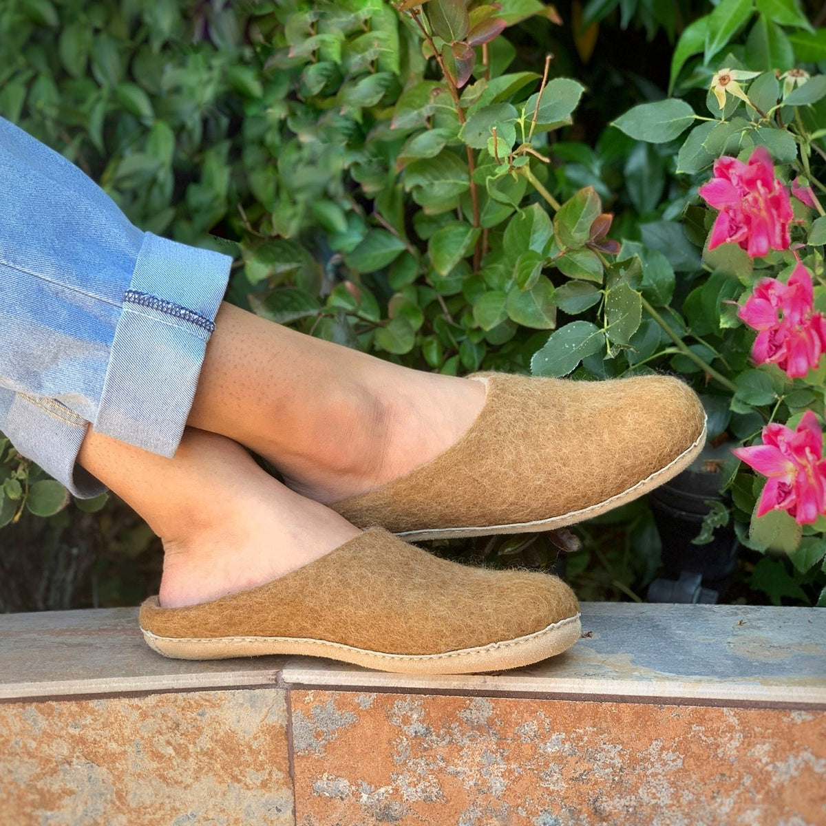Womens Astoria Wool House Slippers - Paranoid Ranch