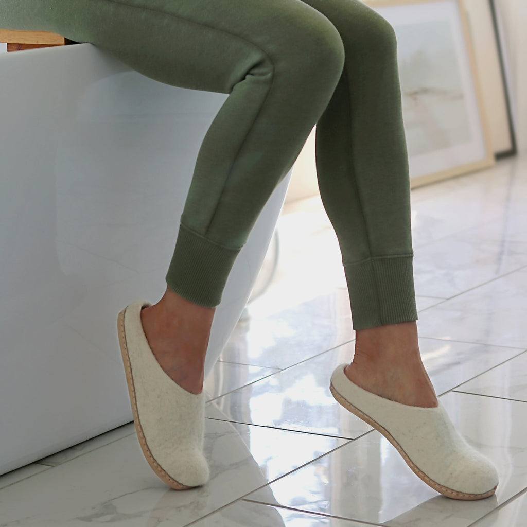 Womens Astoria Wool House Slippers - Paranoid Ranch