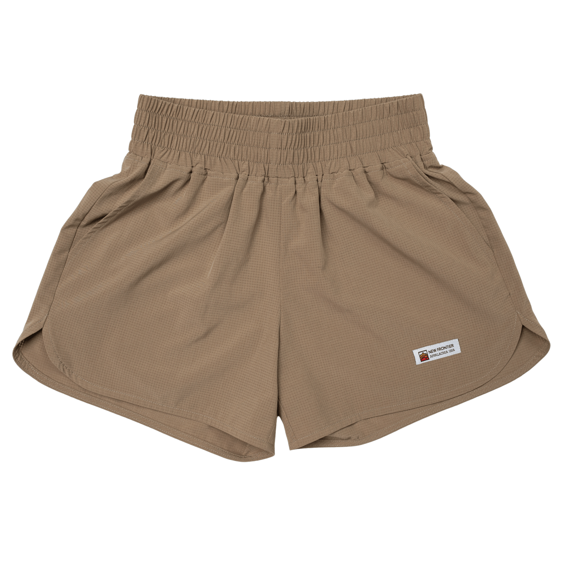 Women's High Rise Short 3.5" (Sandstone) - Paranoid Ranch
