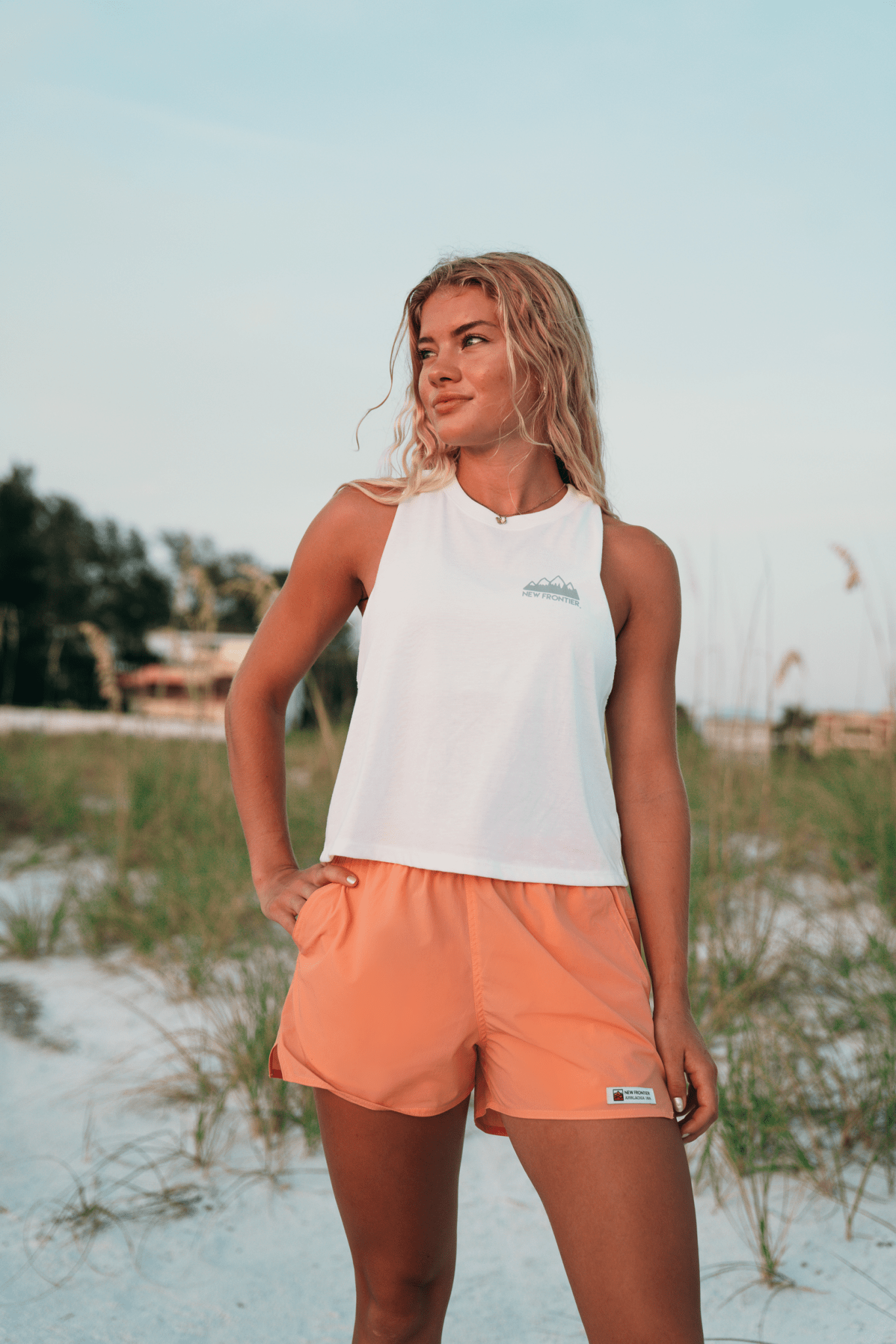Women's Journey Tech 2.5" Short (Orangesicle) - Paranoid Ranch