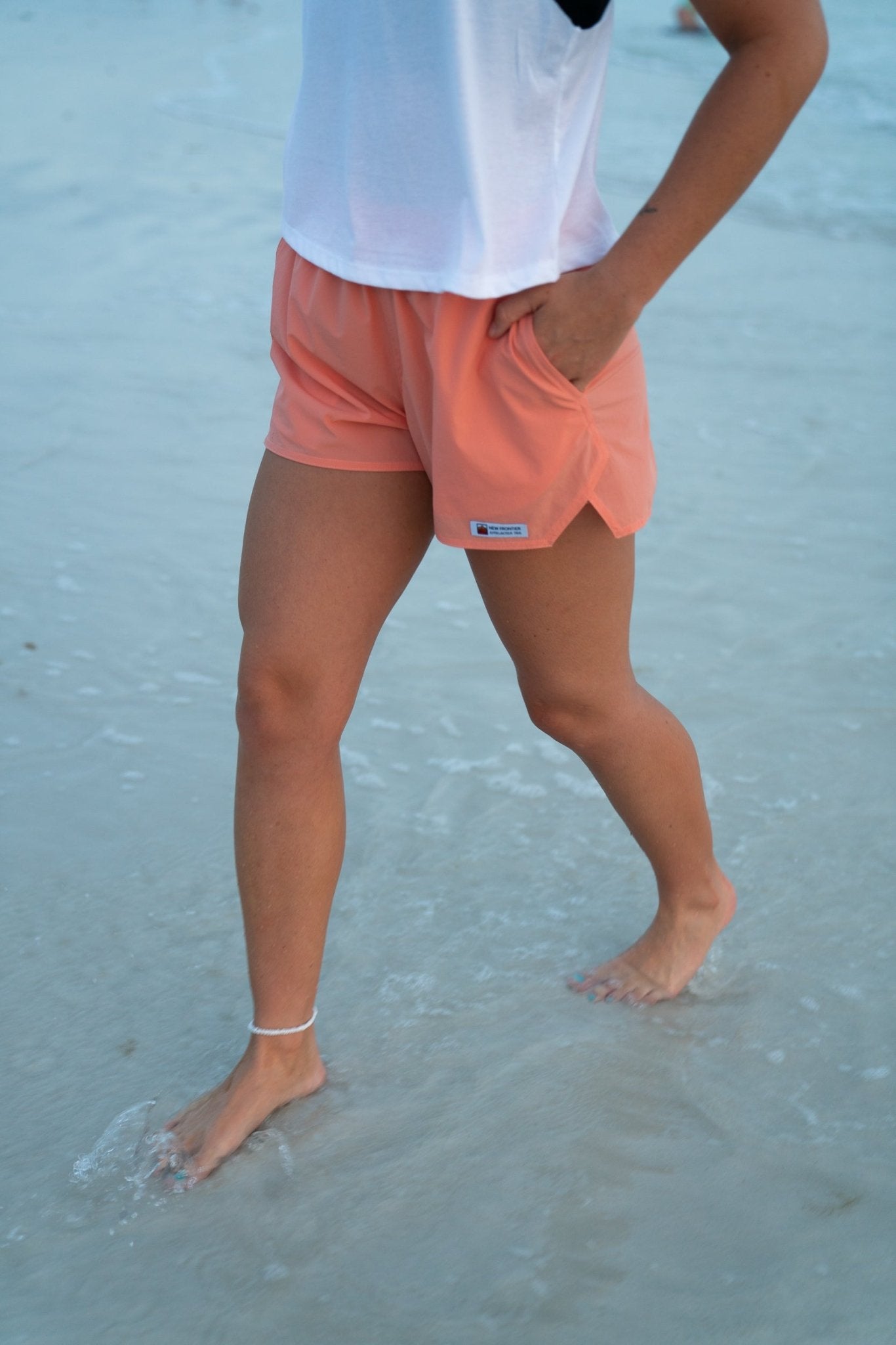 Women's Journey Tech 2.5" Short (Orangesicle) - Paranoid Ranch