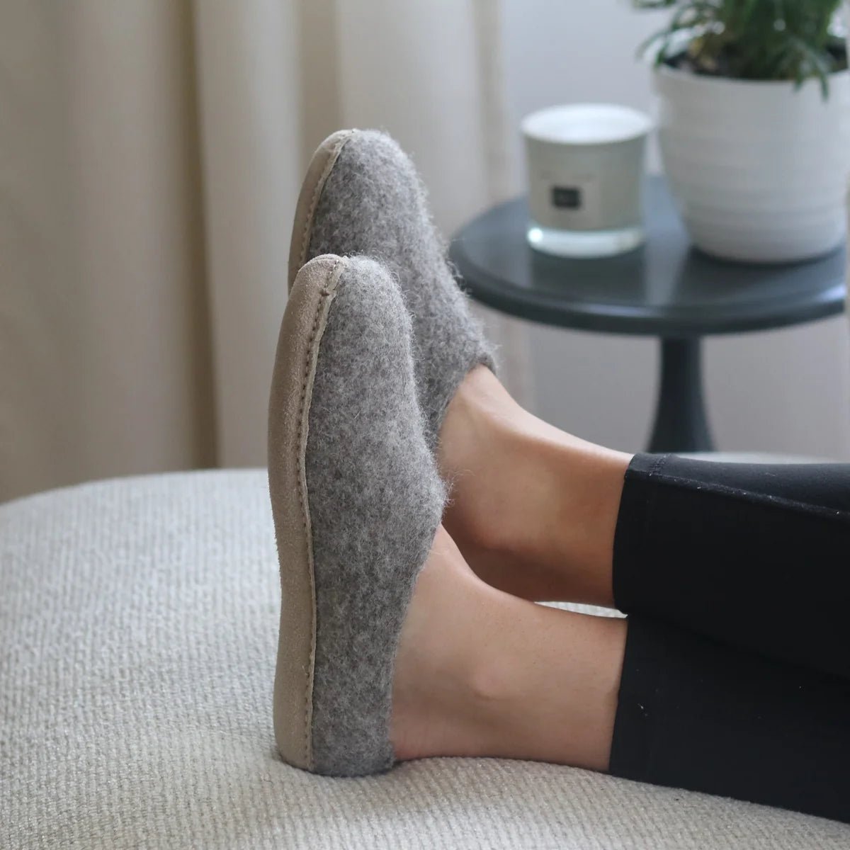 Womens Newport Wool House Shoe - Paranoid Ranch