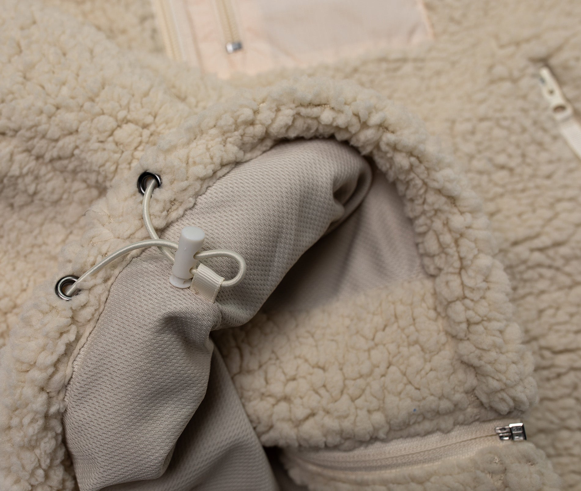 Women's Pillow Fleece Jacket (Oat) - Paranoid Ranch