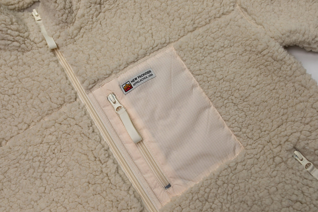 Women's Pillow Fleece Jacket (Oat) - Paranoid Ranch