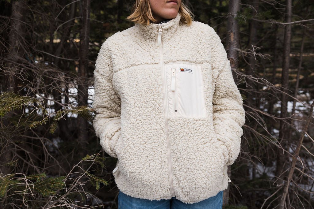Women's Pillow Fleece Jacket (Oat) - Paranoid Ranch