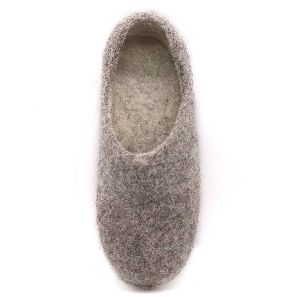 Womens Victoria Wool House Shoe - Paranoid Ranch