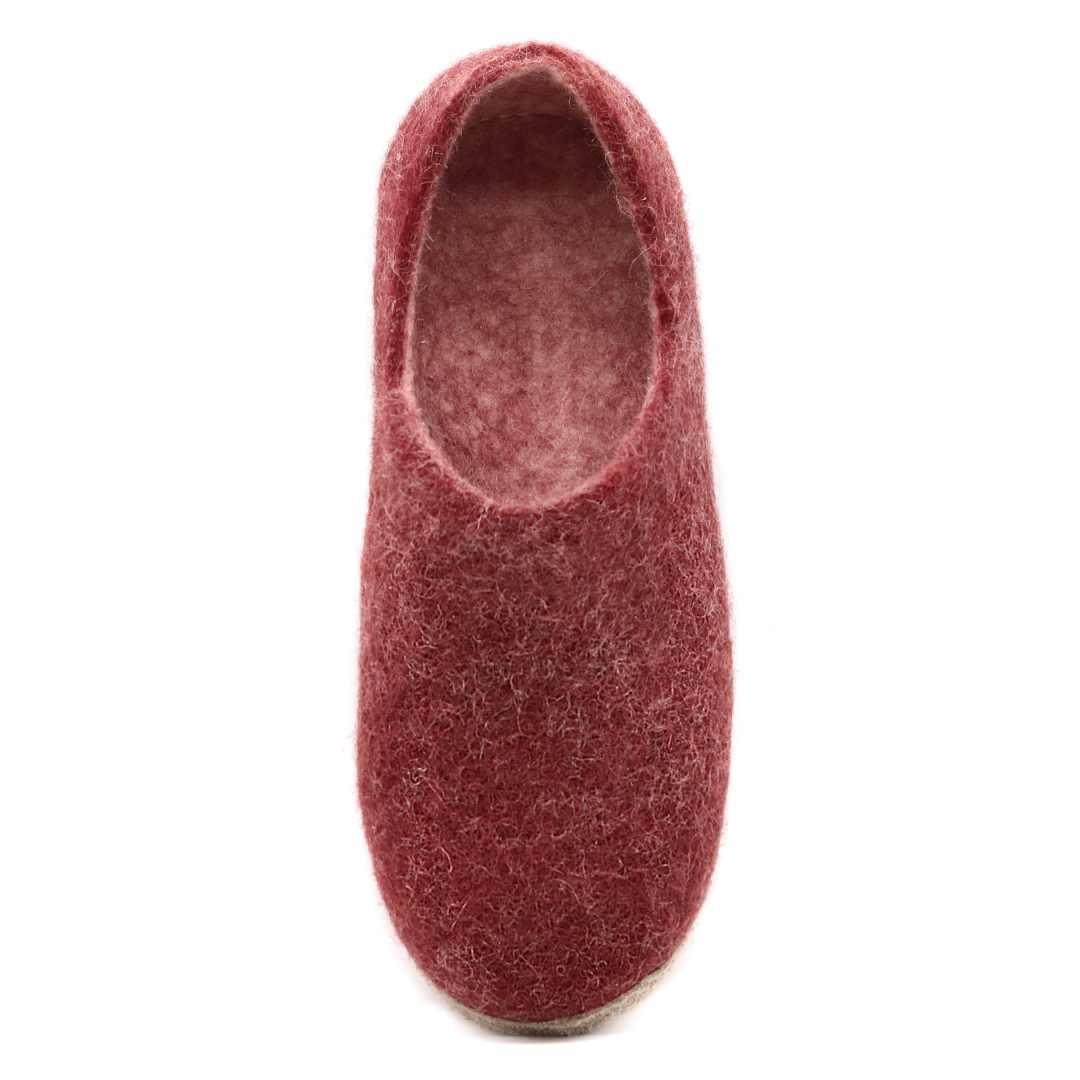 Womens Victoria Wool House Shoe - Paranoid Ranch