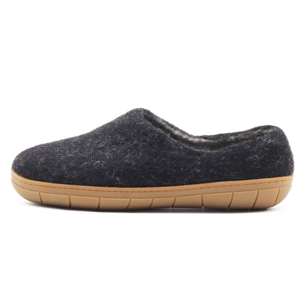 Womens Victoria Wool House Shoe with Rubber Sole - Paranoid Ranch