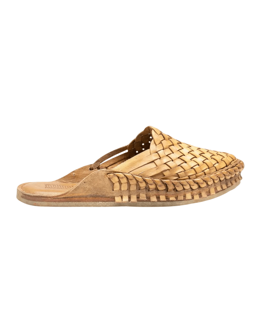Women's Woven City Slide in Honey - Paranoid Ranch