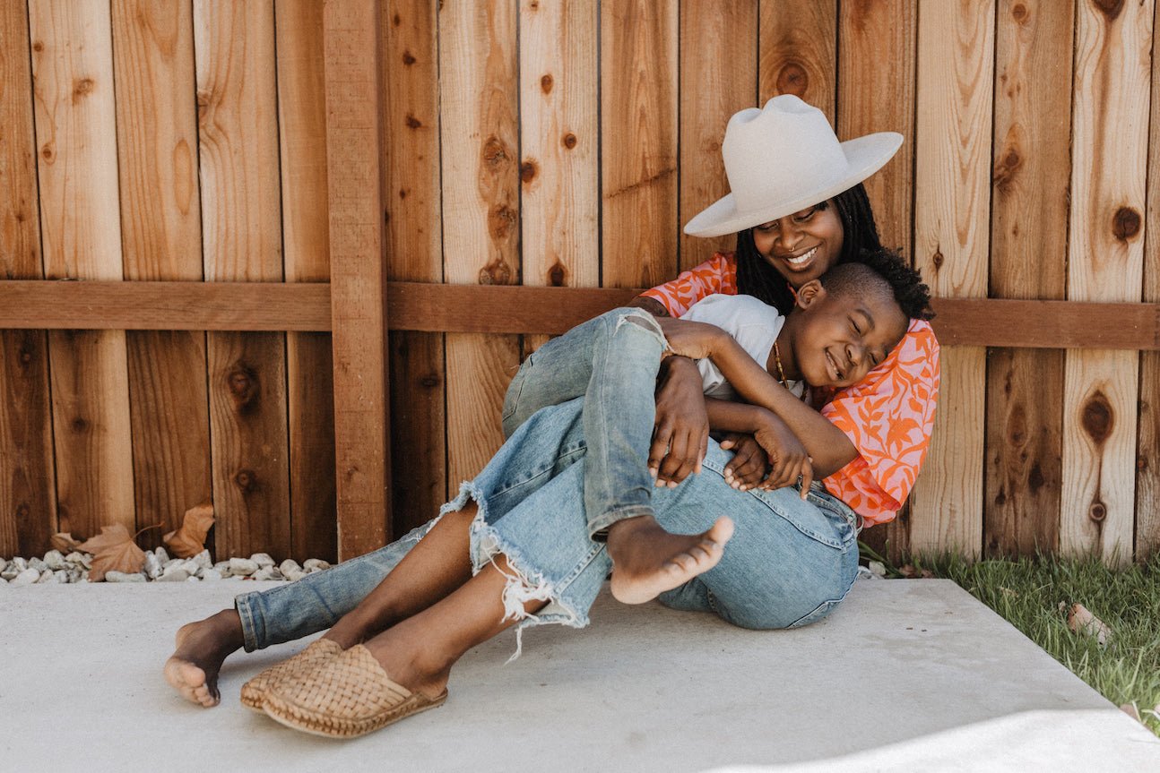 Women's Woven City Slide in Honey - Paranoid Ranch