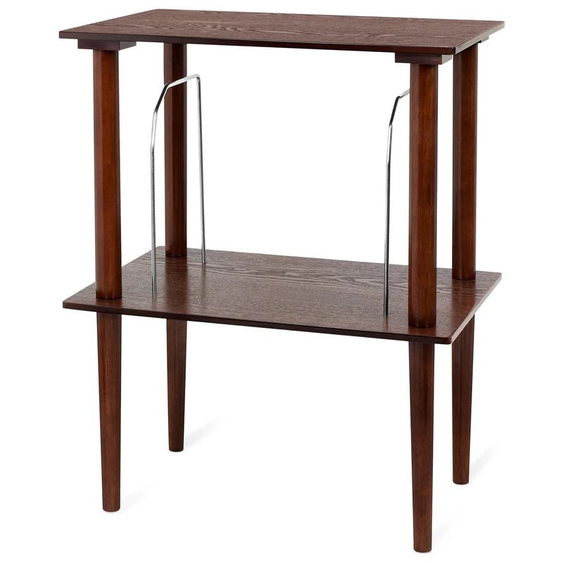 Wooden Stand with Record Holder - Paranoid Ranch