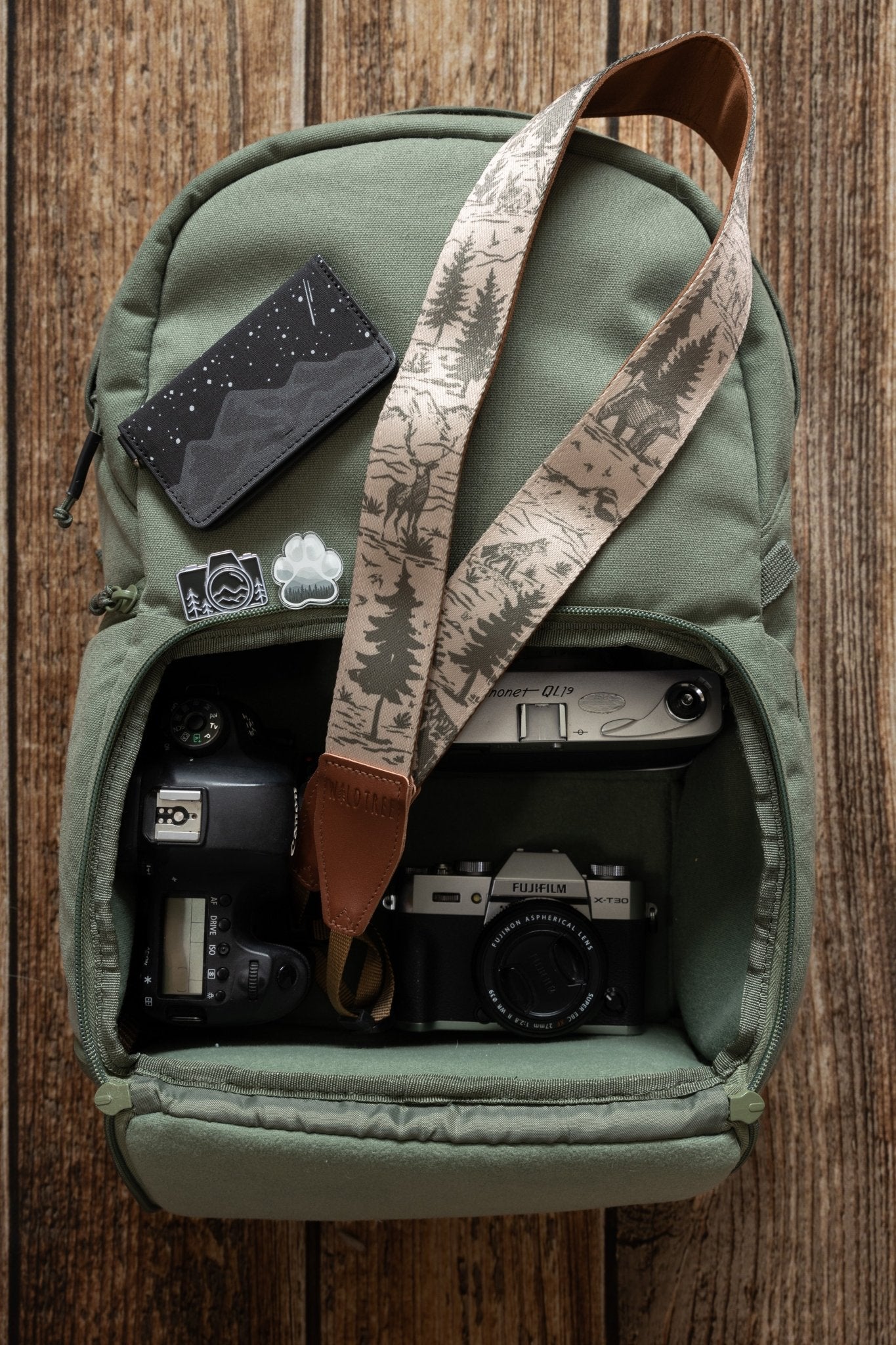 Woodland Landscape Camera Strap - Paranoid Ranch