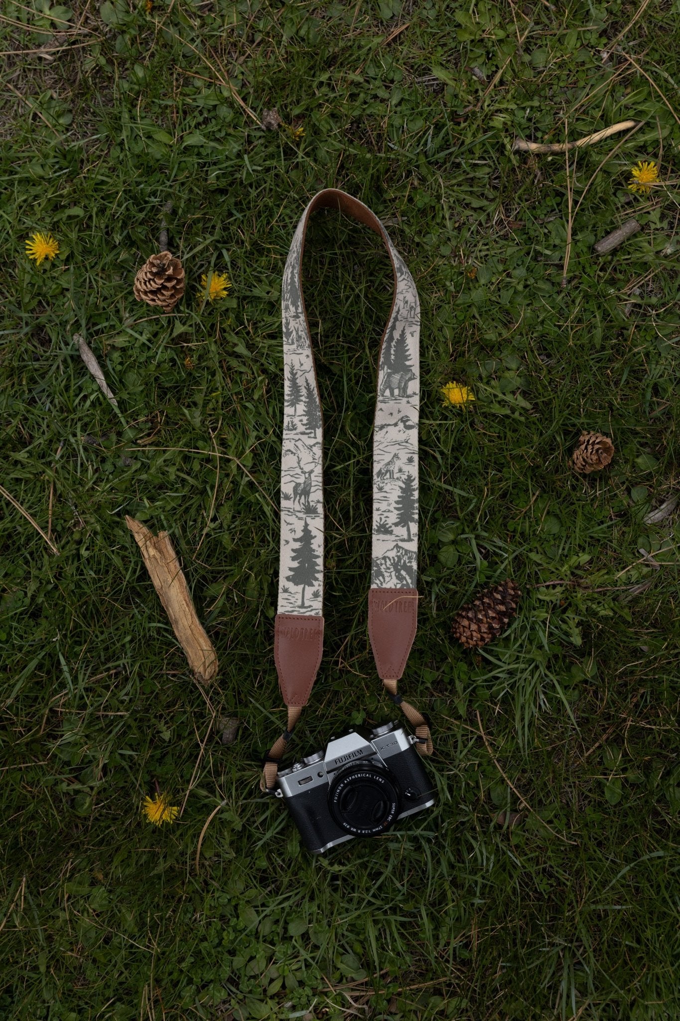 Woodland Landscape Camera Strap - Paranoid Ranch