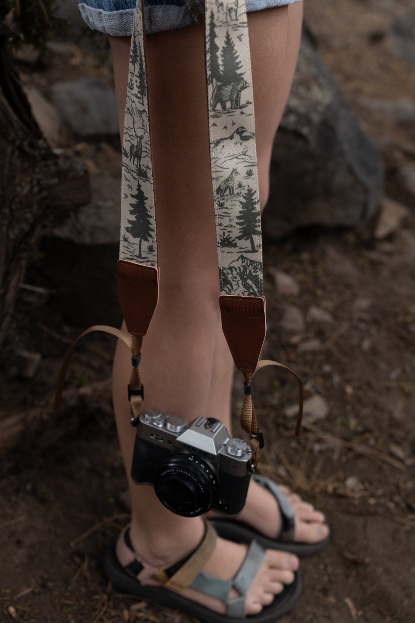 Woodland Landscape Camera Strap - Paranoid Ranch