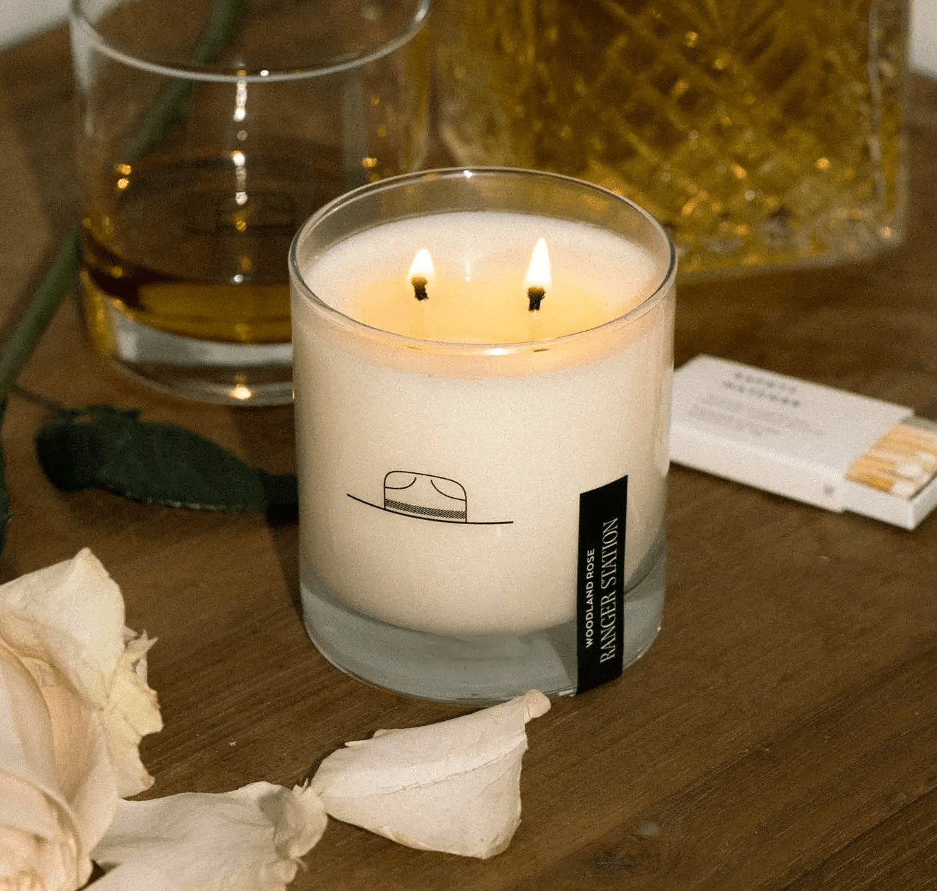 Woodland Rose Candle - Paranoid Ranch