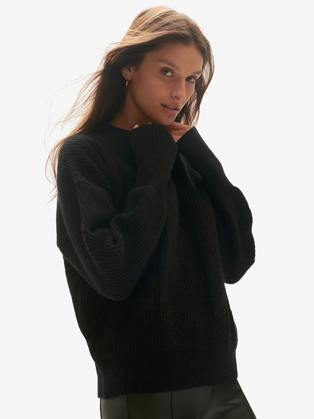 Wool Icon Sweater - Black - Paranoid Ranch
