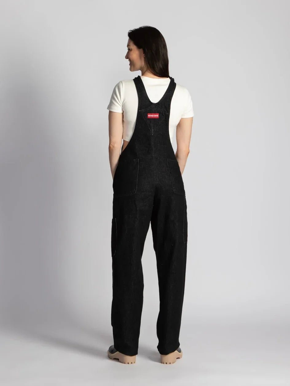 Workwear Denim Overall - Black - Paranoid Ranch
