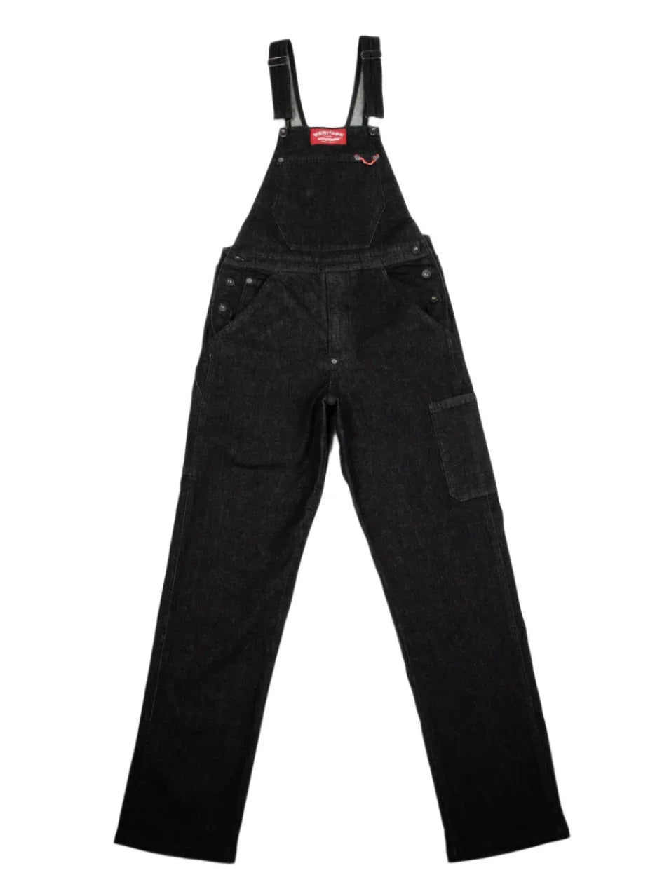 Workwear Denim Overall - Black - Paranoid Ranch