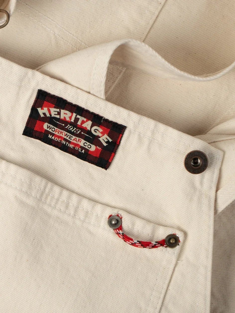 Workwear Denim Overall - Ecru - Paranoid Ranch