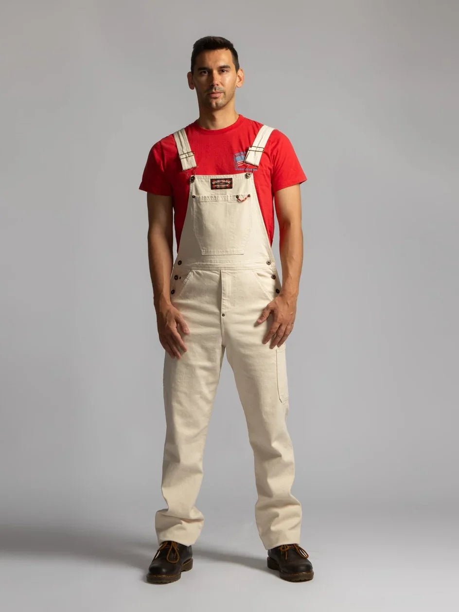Workwear Denim Overall - Ecru - Paranoid Ranch