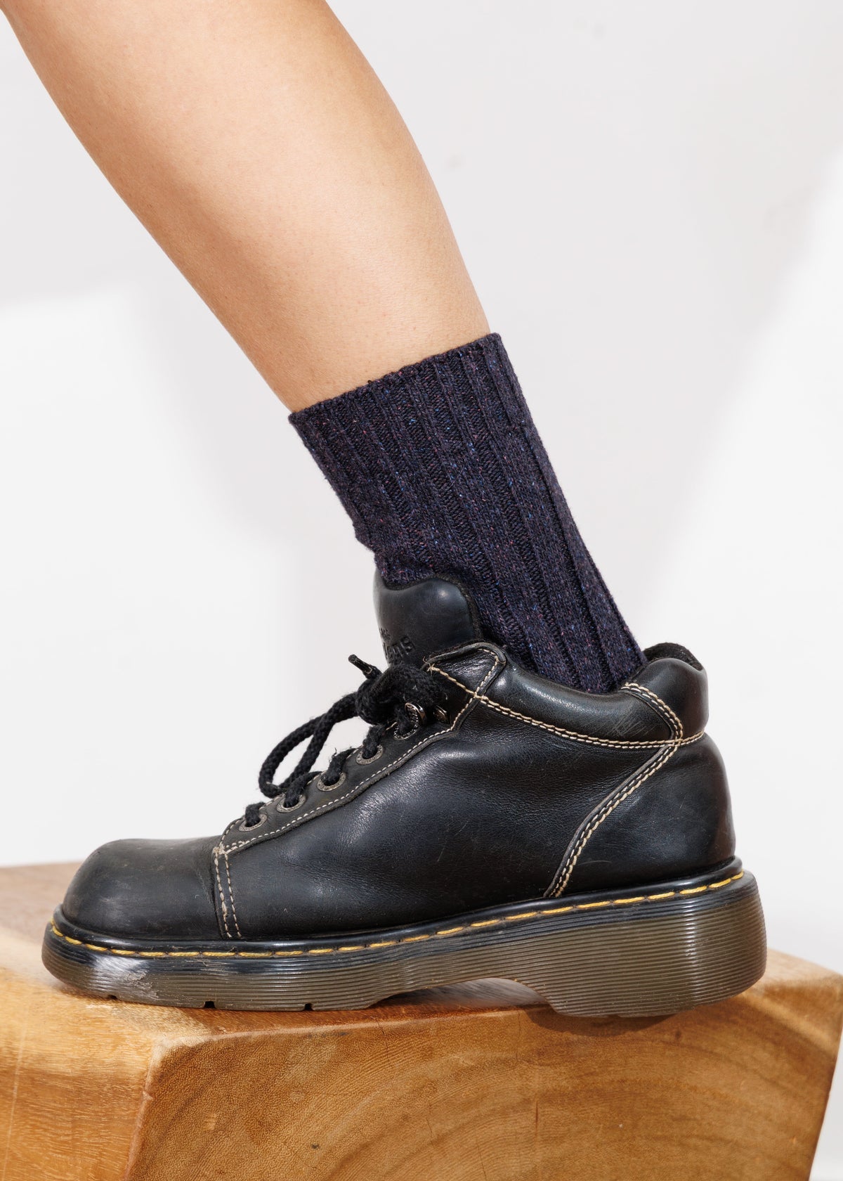 Wool Silk Boot Sock