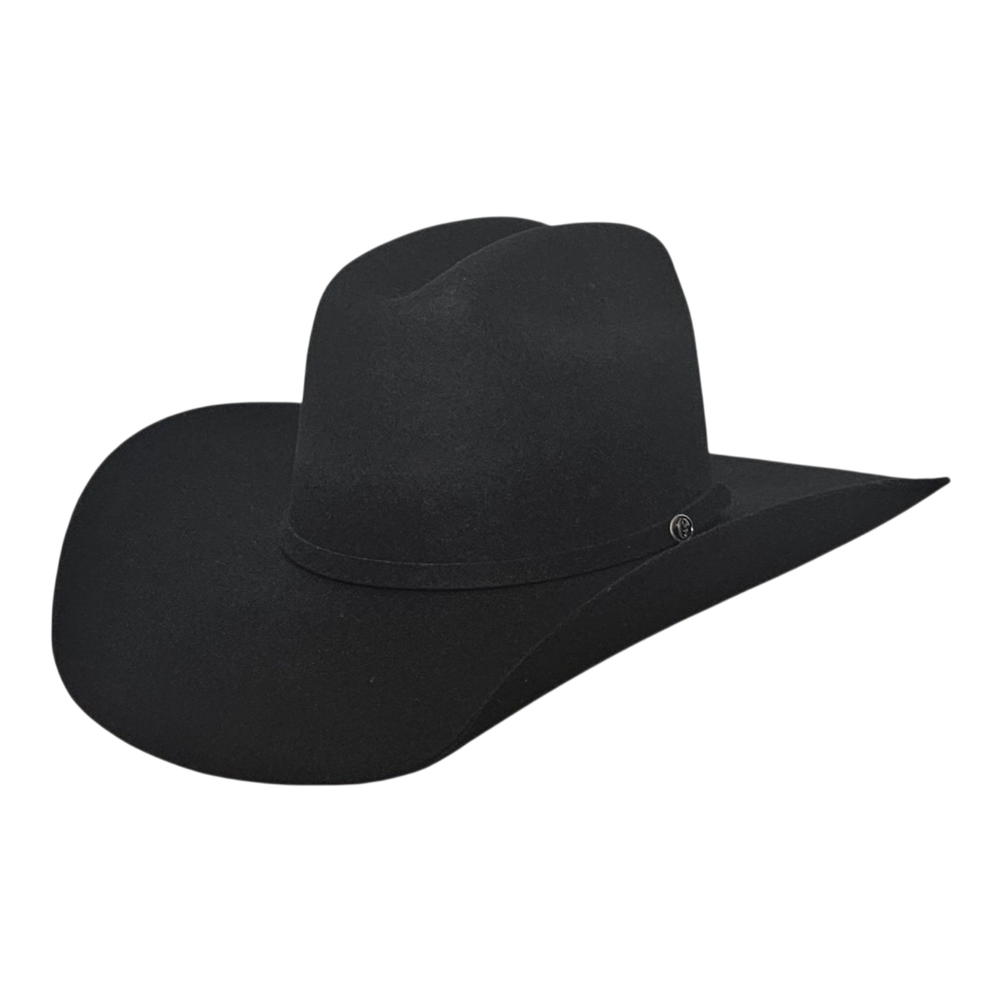 Yellowstone Black 5X Wool Cashmere Hat - Paranoid Ranch