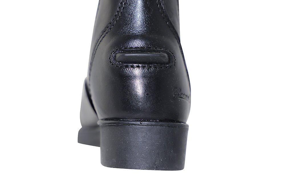 Zip - Up Synthetic Leather Paddock Boots - Paranoid Ranch